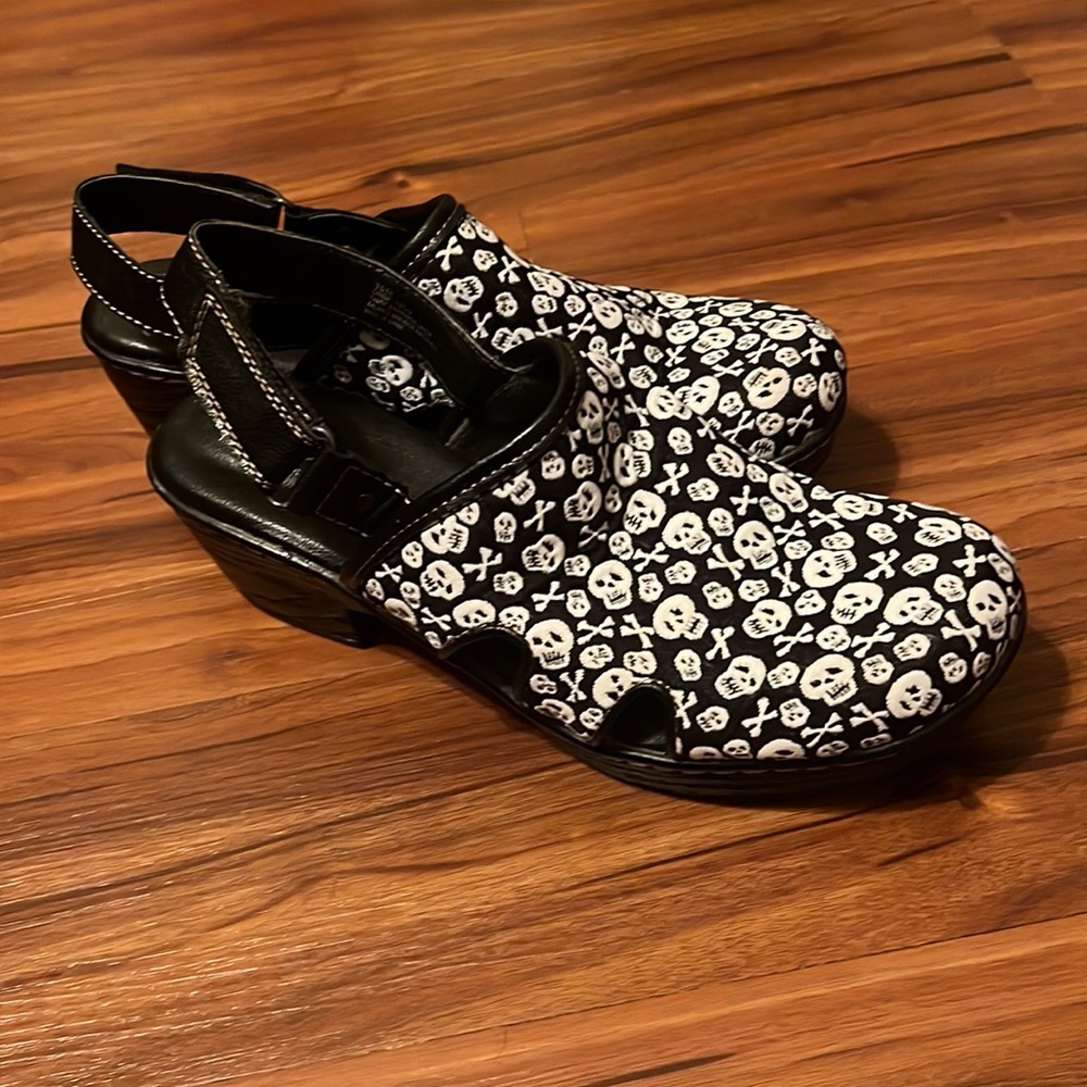 B.O.C. Skeleton Clogs